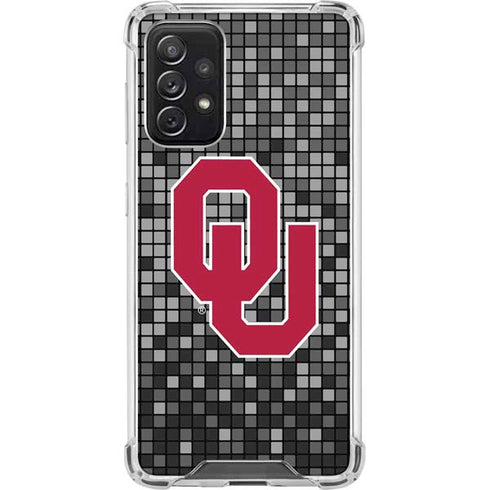 University of Oklahoma Sooners Digi Galaxy A72 5G Clear Case